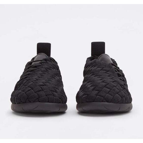 Bottega Veneta Tech Knit Stretch Black Sneakers 8.5 US (41.5) 651306 NIB $1300 - Picture 2 of 16